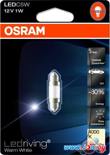 Светодиодная лампа Osram C5W 1шт [6498WW-01B] в Витебске