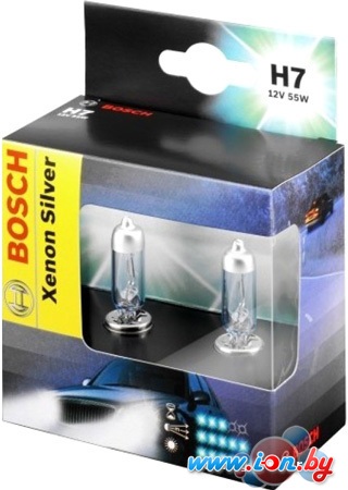 Галогенная лампа Bosch H7 Xenon Silver 2шт [1987301087] в Бресте