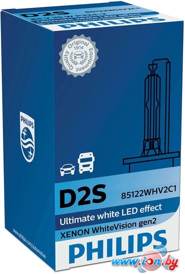 Ксеноновая лампа Philips D2S Xenon WhiteVision gen2 1шт в Витебске