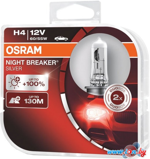 Галогенная лампа Osram H4 64193NBS-HCB 2шт в Гродно