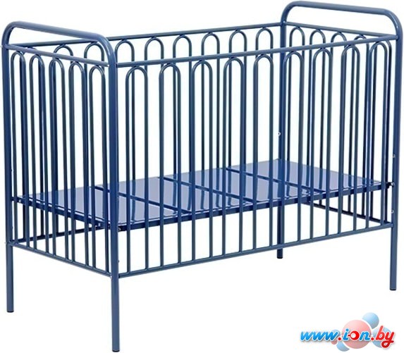 Классическая детская кроватка Polini Kids Vintage 150 (синий) в Витебске