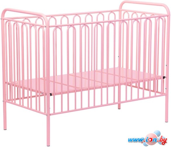 Классическая детская кроватка Polini Kids Vintage 150 (розовый) в Гомеле