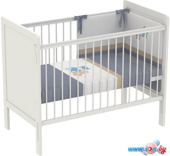 Классическая детская кроватка Polini Kids Simple 220 (белый) в Гомеле