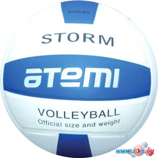 Мяч Atemi Storm (5 размер, синий/белый) в Могилёве