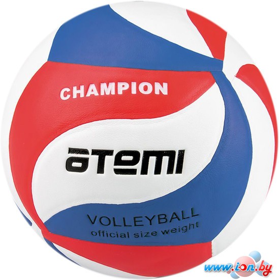 Мяч Atemi Champion (синий/белый/красный) в Гомеле