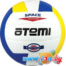 Мяч Atemi Space (белый/желтый/синий) в Могилёве