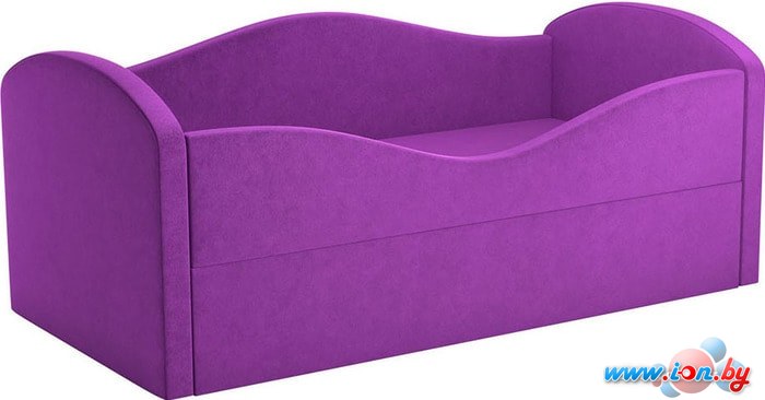 Кровать Mebelico Сказка 75x160 (фиолетовый) в Бресте