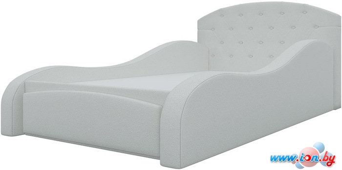Кровать Mebelico Майя 140x70 (кожзам, белый) в Гомеле
