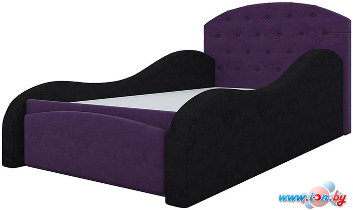 Кровать Mebelico Майя 140x70 (фиолетовый/черный) в Бресте