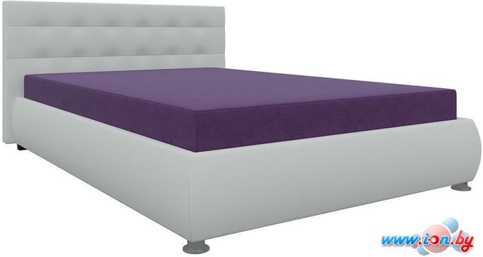 Кровать Mebelico Рио 126x190 (фиолетовый/белый) в Витебске
