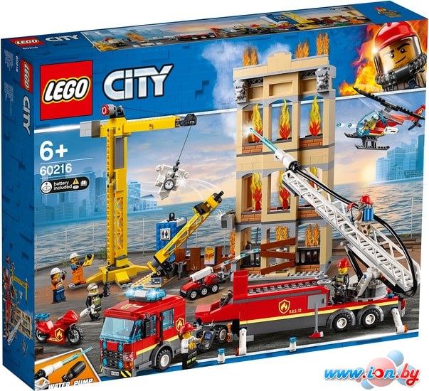 Конструктор LEGO City 60216 Центральная пожарная станция в Витебске