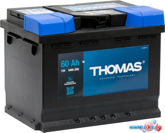Автомобильный аккумулятор Thomas низкий R (60 А·ч) в Могилёве