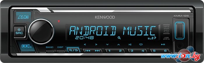 USB-магнитола Kenwood KMM-125 в Бресте