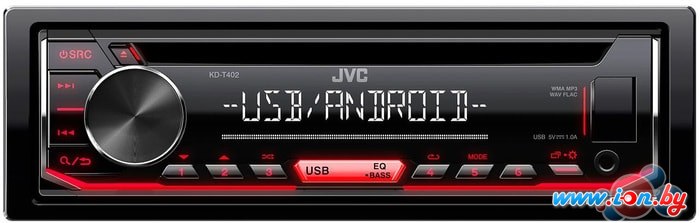 CD/MP3-магнитола JVC KD-T402 в Бресте