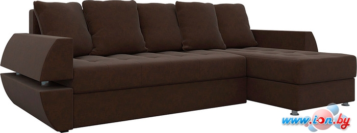 Угловой диван Mebelico Атлант У/Т (коричневый) [A-57146] в Гомеле