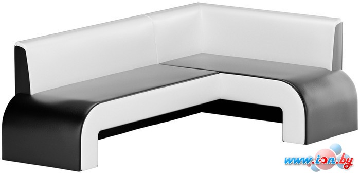 Угловой диван Mebelico Кармен (черный/белый) [58836] в Гомеле