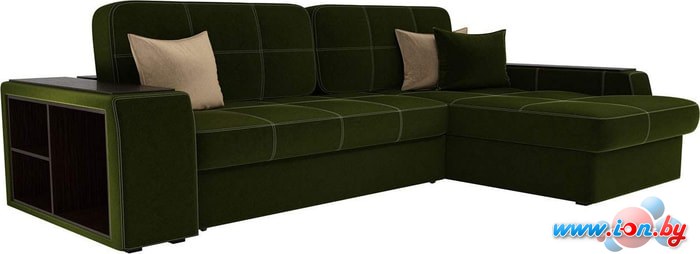 Угловой диван Mebelico Брюссель 60211 (зеленый) в Могилёве