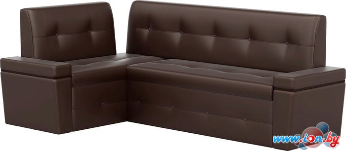 Угловой диван Mebelico Деметра 58970 (коричневый) в Бресте