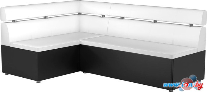 Угловой диван Mebelico Классик 59114 (белый/черный) в Гомеле