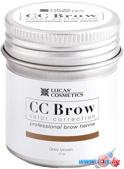 Хна для бровей Lucas Cosmetics CC Brow 0086 (серо-коричневый) в Витебске