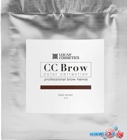 Хна для бровей Lucas Cosmetics CC Brow 0070 (темно-коричневый) в Гомеле
