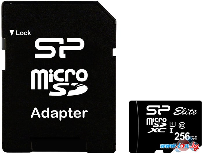 Карта памяти Silicon-Power microSDXC SP256GBSTXBU1V10SP 256GB (с адаптером) в Гомеле