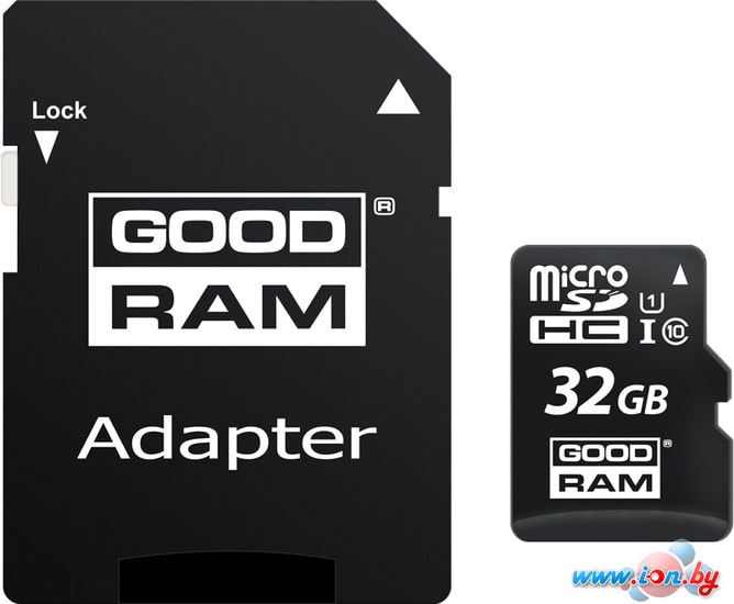 Карта памяти GOODRAM M1AA microSDHC M1AA-0320R12 32GB (с адаптером) в Гомеле