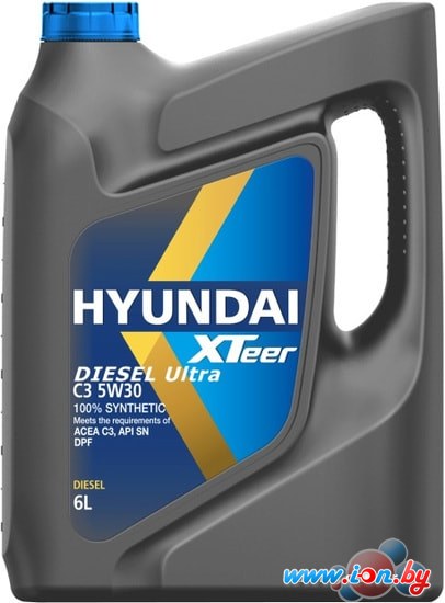 Моторное масло Hyundai Xteer Diesel Ultra C3 5W-30 6л в Могилёве
