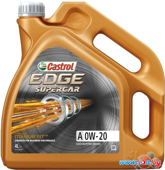 Моторное масло Castrol Edge Supercar A 0W-20 4л в Гомеле