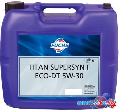 Моторное масло Fuchs Titan Supersyn F ECO-DT 5W-30 20л в Могилёве