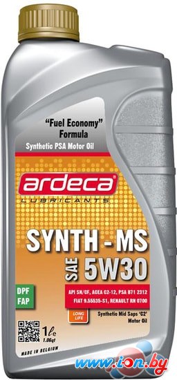 Моторное масло Ardeca SYNTH-MS 5W-30 1л в Гомеле