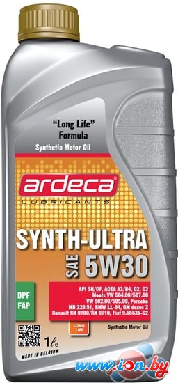 Моторное масло Ardeca SYNTH-ULTRA 5W-30 1л в Гомеле