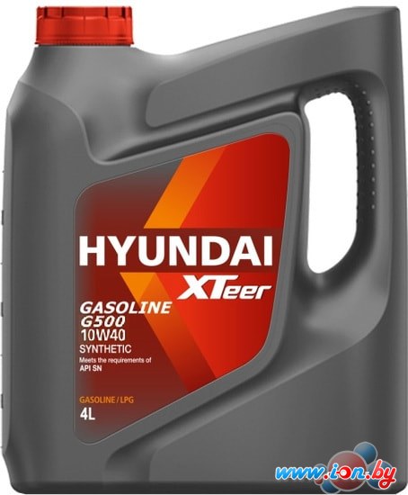 Моторное масло Hyundai Xteer Gasoline G500 10W-40 4л в Могилёве