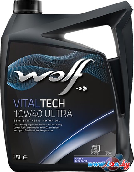 Моторное масло Wolf VitalTech Ultra 10W-40 5л в Витебске