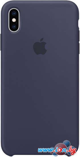 Чехол Apple Silicone Case для iPhone XS Max Midnight Blue в Витебске