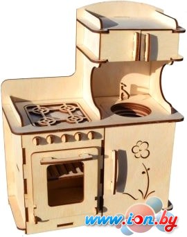 3Д-пазл Polly Набор мебели в большой кукольный домик - кухонный гарнитур в Бресте