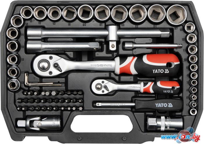 Набор торцевых головок и бит Yato YT-38782 72 предмета в Могилёве