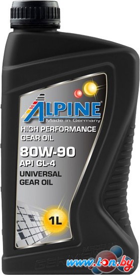 Трансмиссионное масло Alpine Gear Oil 80W-90 GL-4 1л в Бресте
