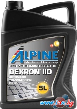 Трансмиссионное масло Alpine ATF DEXRON II D 5л в Гомеле
