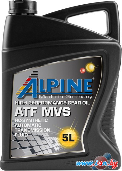Трансмиссионное масло Alpine ATF MVS 5л в Бресте