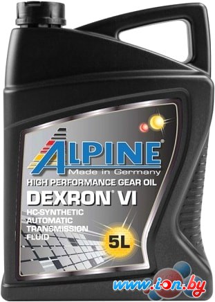 Трансмиссионное масло Alpine ATF DEXRON VI 5л в Бресте