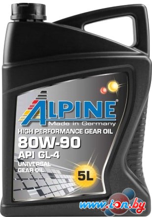 Трансмиссионное масло Alpine Gear Oil 80W-90 GL-4 5л в Бресте