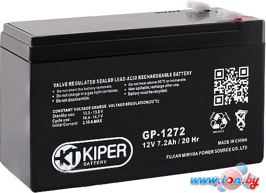 Аккумулятор для ИБП Kiper GP-1272 F1 (12В/7.2 А·ч) в Бресте