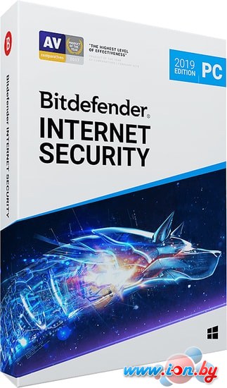 Система защиты ПК от интернет-угроз Bitdefender Internet Security 2019 Home (10 ПК, 1 год, продление) в Минске