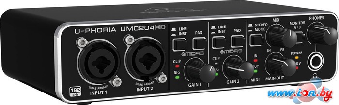 Аудиоинтерфейс BEHRINGER U-Phoria UMC204HD в Бресте