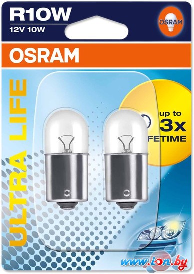 Галогенная лампа Osram R10W Ultra Life 2шт [5008ULT-02B] в Витебске