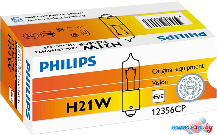 Галогенная лампа Philips H21W Vision 10шт [12356CP] в Могилёве