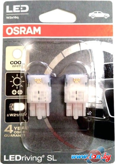 Светодиодная лампа Osram W3x16q 7716CW-02B 2шт в Витебске