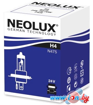 Галогенная лампа Neolux H4 Standart 1шт [N475] в Бресте