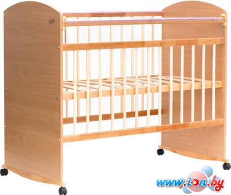Классическая детская кроватка Bambini Элеганс М 01.10.06 (натуральный) в Гомеле